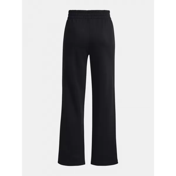  Ženske sportske hlače UNDER ARMOUR RIVAL FLC STRAIGHT PANT 1381847-001 CRNA 