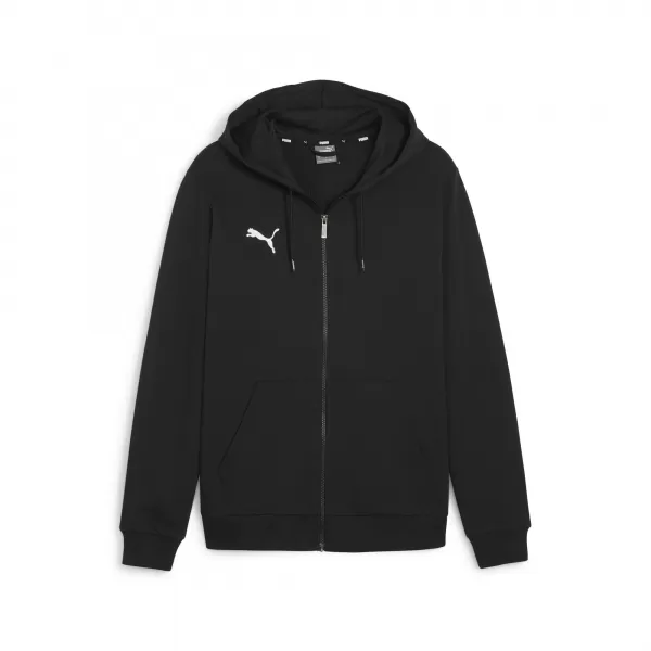  Muški sweatshirt PUMA TEAMGOAL CASUALS HOODED JACK 658595_03 PUMA CRNA/PUMA BIJELA 