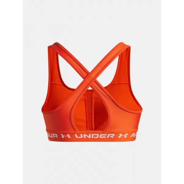  Ženski grudnjak UNDER ARMOUR CROSSBACK MID BRA 1361034-844 NARANČASTA 