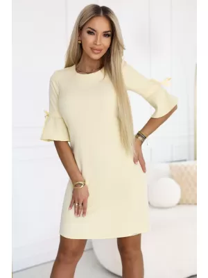 Haljina NUMOCO 217-12 PASTELNO ŽUTA