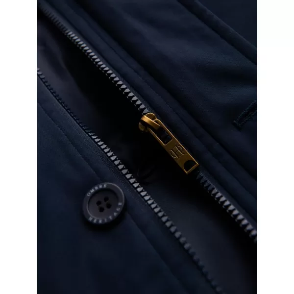  Muška parka OMBRE OM-JAPJ-0287 TAMNOPLAVA 