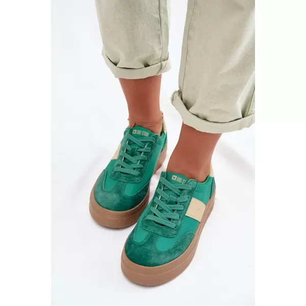  Ženske tenisice BIG STAR TT274163 GREEN Big Star Shoes 