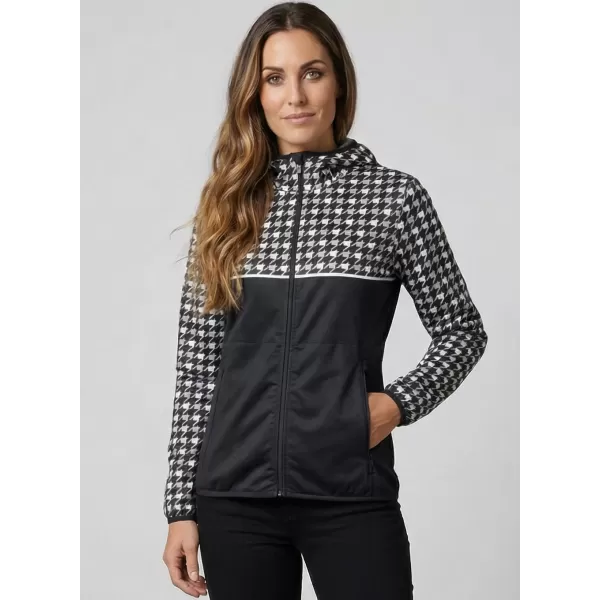  Ženska vrhunska softshell jakna ALTISPORT VOJ/ALW048JACK01 CRNO-BIJELO 