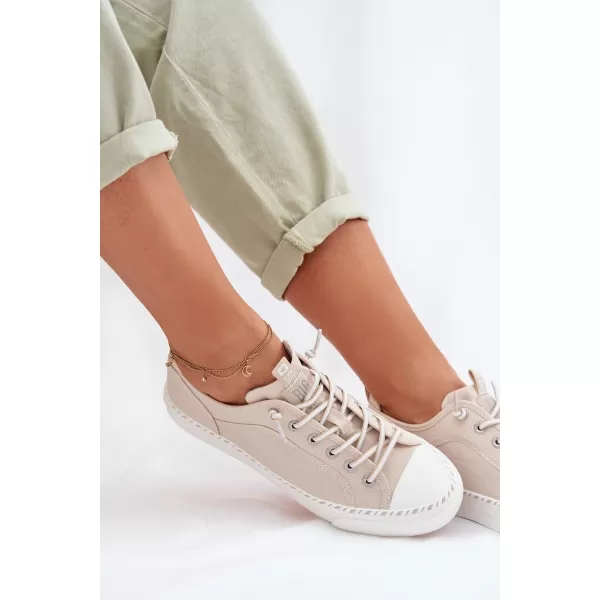  Ženske tenisice BIG STAR TT274387 BEŽ Big Star Shoes 