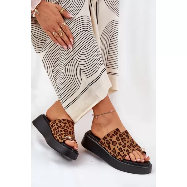  Ženske sandale BOTO SAQESSE 36267 LEOPARD 