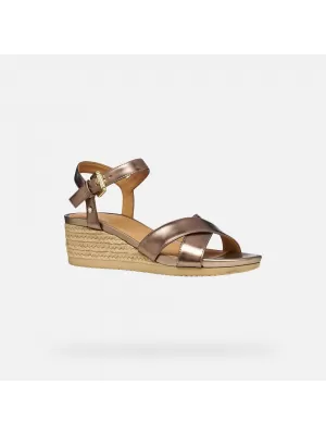 Ženske sandale GEOX ISCHIA CORDA G012728 BEŽ