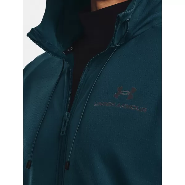  Muški sweatshirt UNDER ARMOUR RUSH ALL PURPOSE FZ HD PLAVA 