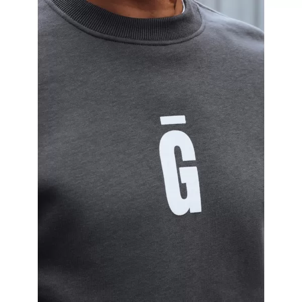  Muški sweatshirt DSTREET BX5921 TAMNOSIVA 