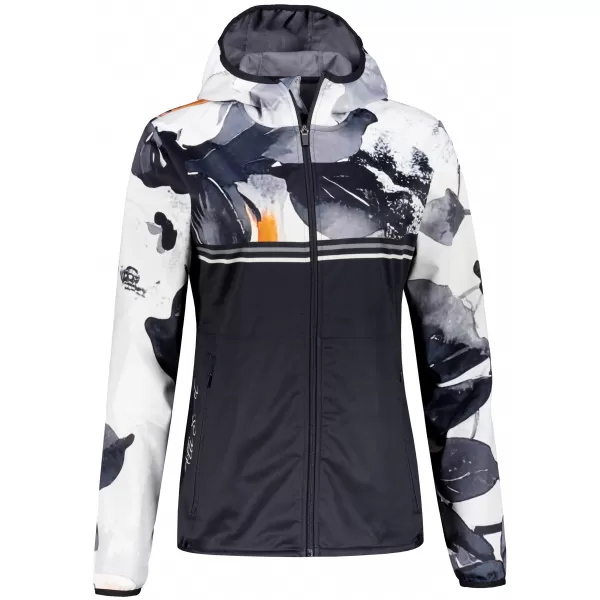  Ženska vrhunska softshell jakna ALTISPORT VOJ/ALW117JACK01 CRNA/NARANČASTA 