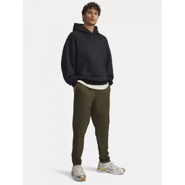  Muške sportske hlače UNDER ARMOUR UA UNSTOPPABLE TAPERED PANTS 6003861-308 ZELENA 