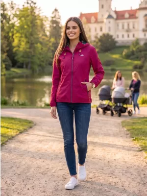 Ženska jakna ALTISPORT HEIDA CRVENA
