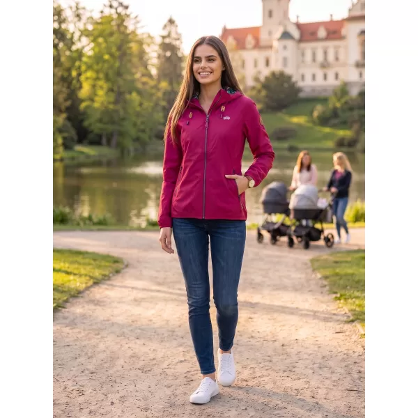  Ženska jakna ALTISPORT HEIDA CRVENA 