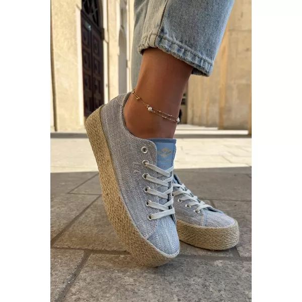  Ženske tenisice LEE COOPER LCW-25-02-3284 SVIJETLOPLAVA 