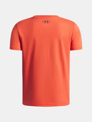 Majica za dječake UNDER ARMOUR B SPORTSTYLE LC SS 1389962-690 CRVENA