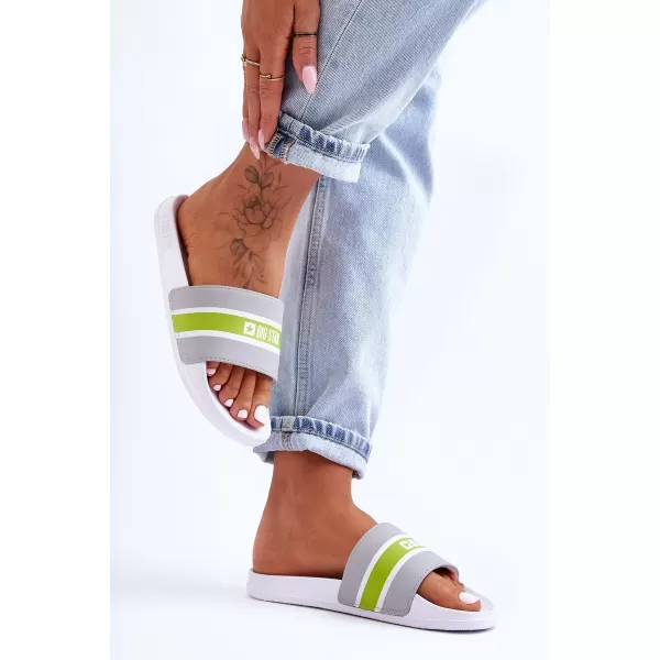  Ženske papuče BIG STAR JJ274647 GREY Big Star Shoes 