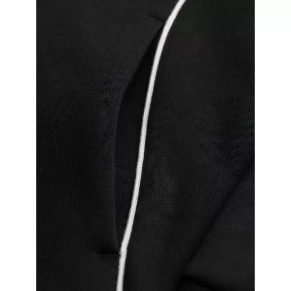  Muški sweatshirt OMBRE OM-SSNZ-0250 CRNA 