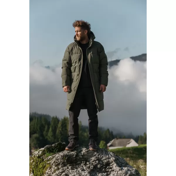  Muški zimski kaput NORDBLANC LOOM NBWJM8255 VOJNO ZELENA 