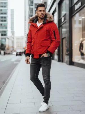 Muška jakna DSTREET TX2875 CRVENA