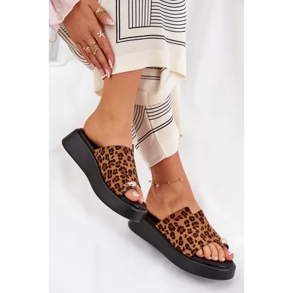  Ženske sandale BOTO SAQESSE 36267 LEOPARD 