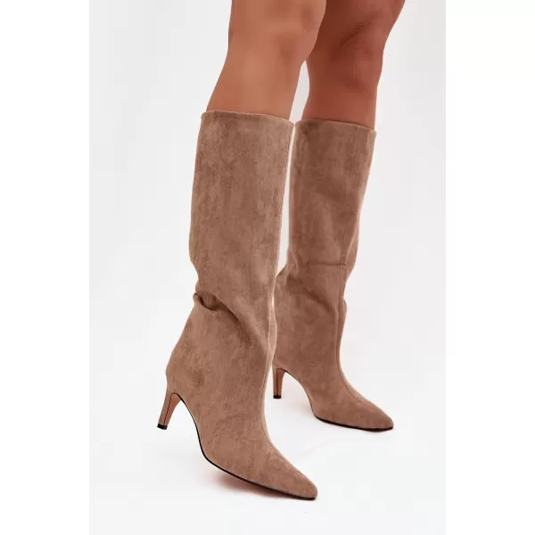  Ženske čizme BOTO JEHLU 40518 BROWN SMEĐA 