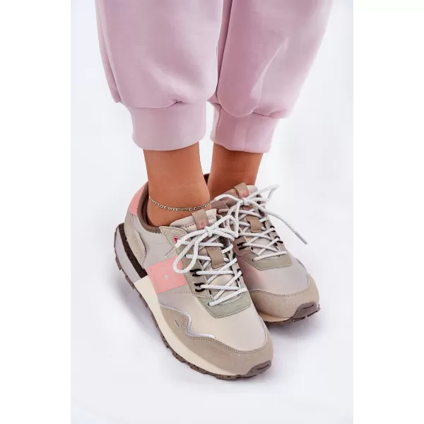  Ženske tenisice BIG STAR RR274243 PINK/SIVO Big Star Shoes 