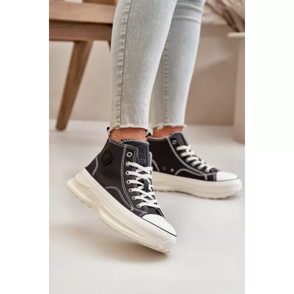  Ženske tenisice BIG STAR OO274068 BLACK Big Star Shoes 