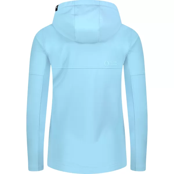  Ženska softshell jakna NORDBLANC SHOAL NBSSL8341 SVIJETLOPLAVA 