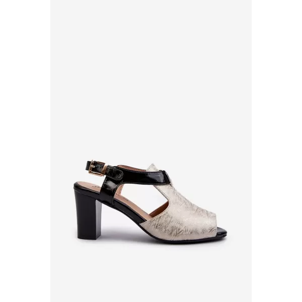  Ženske sandale BOTO QUEENMARIE 31482 ZLATO 