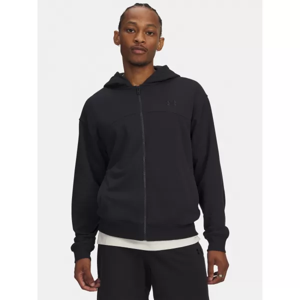  Muški sweatshirt UNDER ARMOUR RIVAL LW FZ 6009346-001 CRNA 