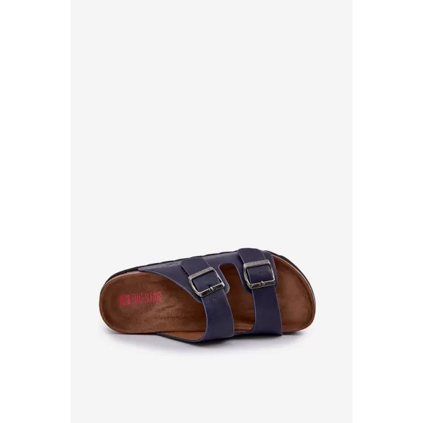  Muške papuče BIG STAR NN174530 BLUE Big Star Shoes 