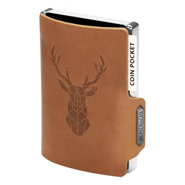  Novčanik MONDRAGHI Silhouette Modern Deer KARAMELA 