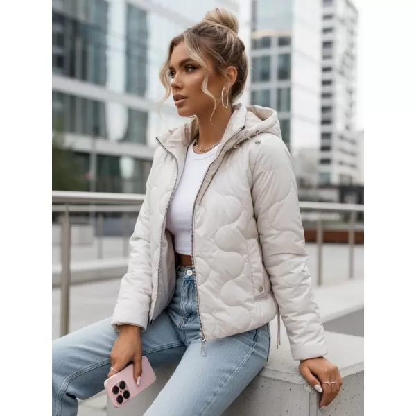  Ženska jakna DSTREET TY3582 BIJELA 