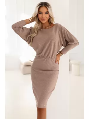 Haljina NUMOCO 399-4 MOCHA MOUSSE