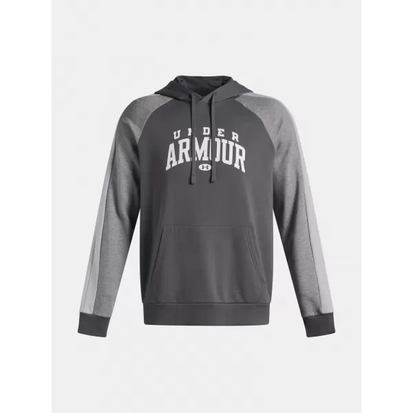  Muški sweatshirt UNDER ARMOUR UA RIVAL FLC CB HOOD 6003958-025 SIVA 