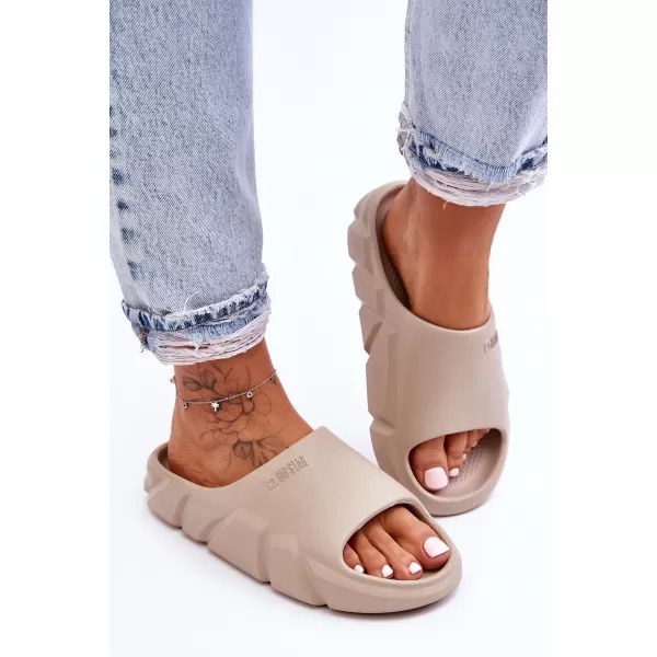  Ženske papuče BIG STAR LL274593 BEŽ Big Star Shoes 