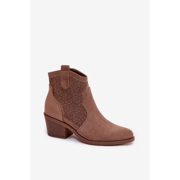  Ženske cipele S.BARSKI HY61-8013 KAVA 