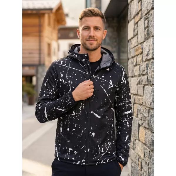  Muška vrhunska softshell jakna ALTISPORT VOJ/ALM034JACK01 CRNA 