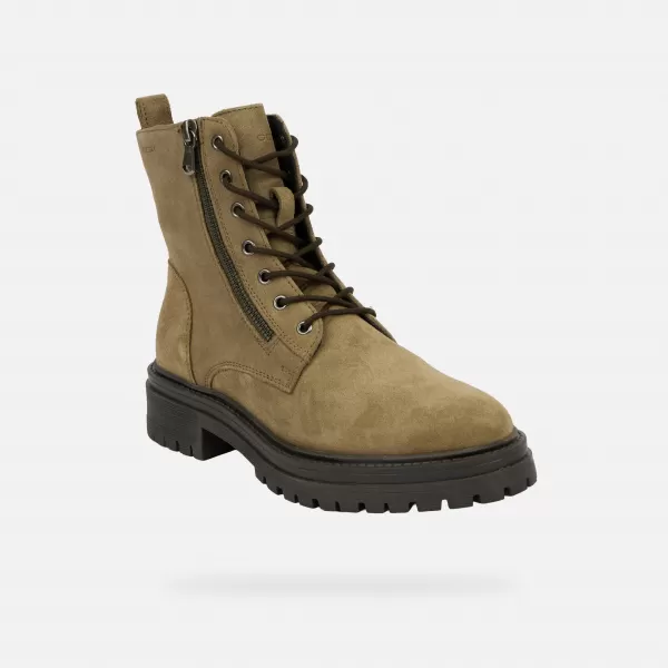  Ženske gležnjače GEOX IRIDEA G004093 KAKI 