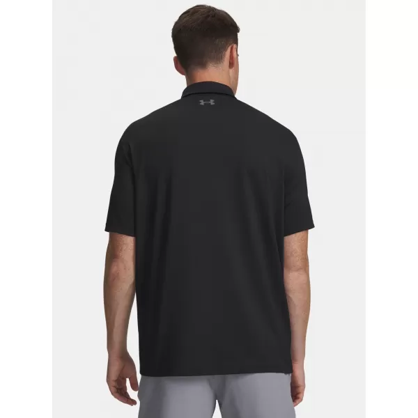  Muška majica kratkih rukava UNDER ARMOUR MATCHPLAY POLO 6009799-001 CRNA 