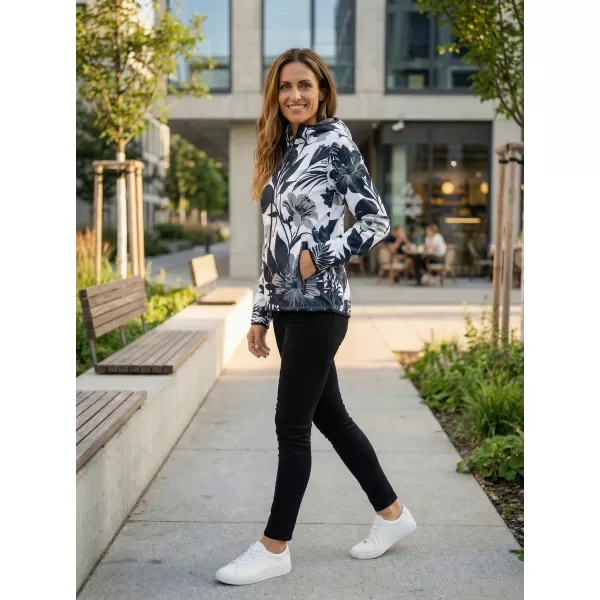 Ženska vrhunska softshell jakna ALTISPORT VOJ/ALW115JACK01 CRNO/BIJELO 