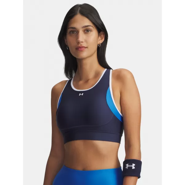  Ženski grudnjak UNDER ARMOUR UA CROSSBACK MID OPEN BACK 6005838-403 PLAVA 