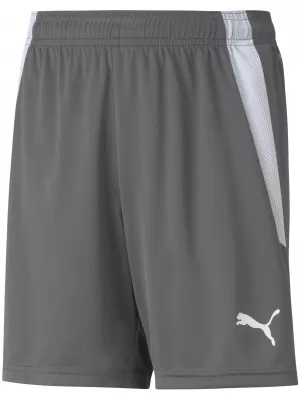 Dječje kratke hlače PUMA TEAMLIGA SHORTS JR 704931-13 SMOKED PEARL/ DIMLJENI BISER/PUMA BIJELA