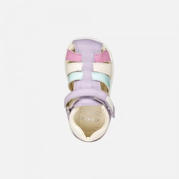  Prvi koraci djevojke GEOX SANDAL MACCHIA B254WB08502C8888 LJUBIČASTA 
