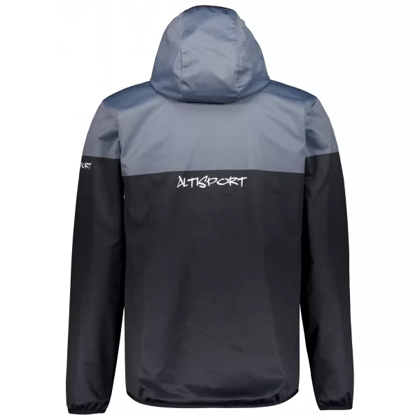  Muška vrhunska softshell jakna ALTISPORT VOJ/ALM051JACK01 SIVKASTO CRNA 