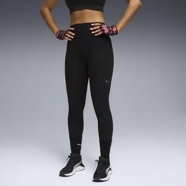  Ženske tajice PUMA W SHAPELUXE TIGHT 527463_01 PUMA CRNA 