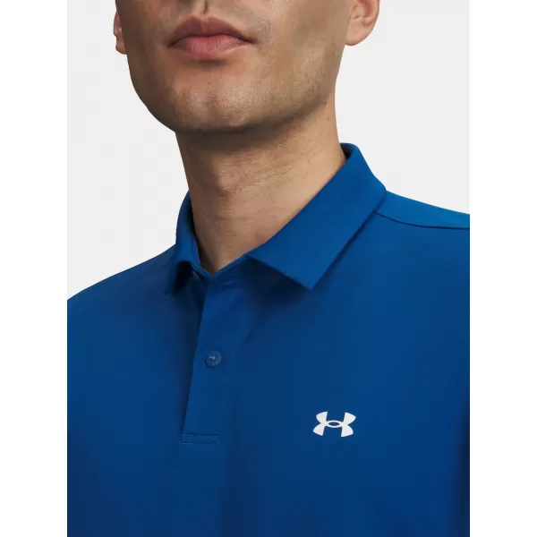  Muška majica kratkih rukava UNDER ARMOUR UA T2G PIQUE POLO 6012303-426 PLAVA 