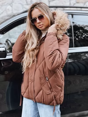 Ženska jakna DSTREET TY5231 SMEĐA