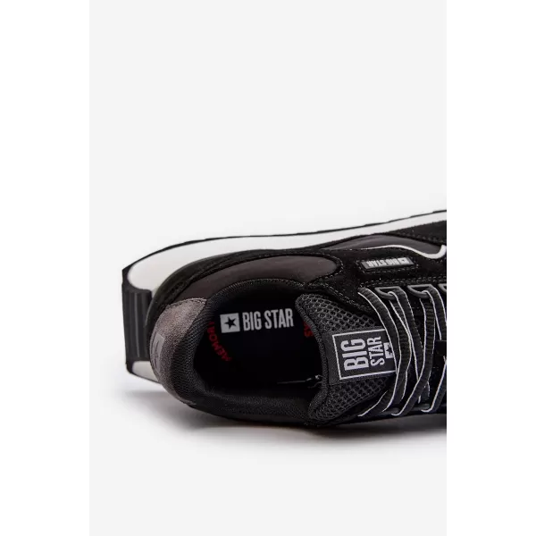  Muške tenisice BIG STAR NN174321 BLACK Big Star Shoes 