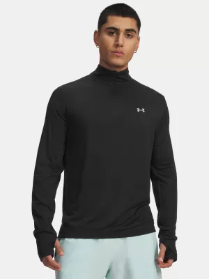 Muška majica kratkih rukava UNDER ARMOUR VELOCITI 1/4 ZIP 6010887-001 CRNA