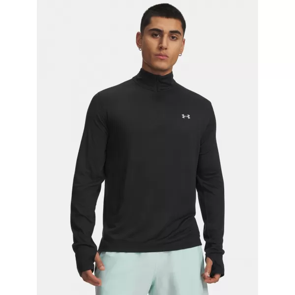  Muška majica kratkih rukava UNDER ARMOUR VELOCITI 1/4 ZIP 6010887-001 CRNA 